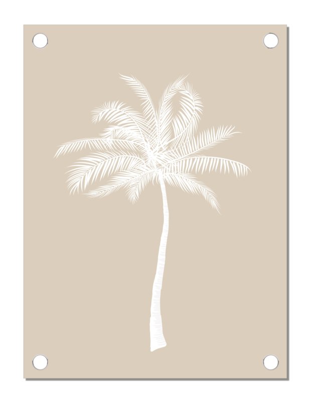 Tuinposter nude palm