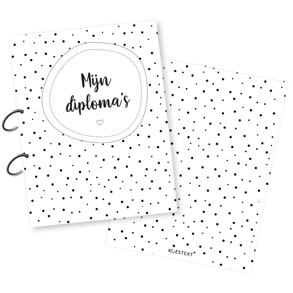 Bewaarbundel diploma's