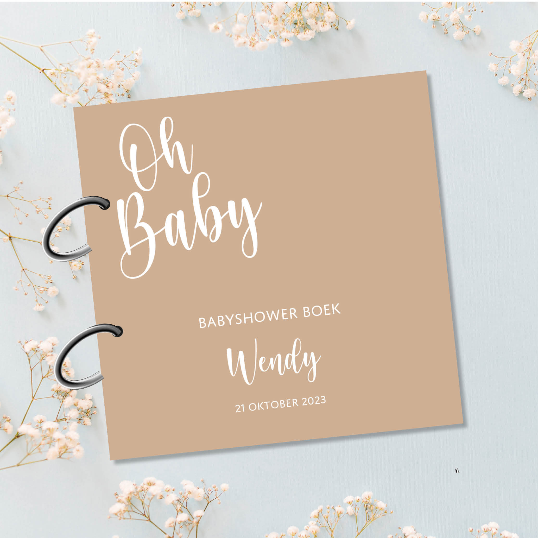 welvaart Creatie Opgewonden zijn Babyshower boek | gepersonaliseerd | Oh baby