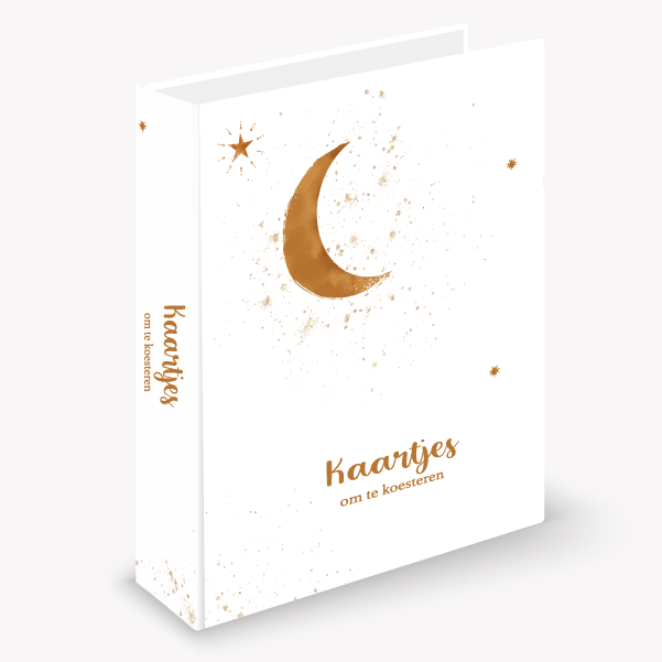 Bewaarbundel kaartjes bewaarmap moon