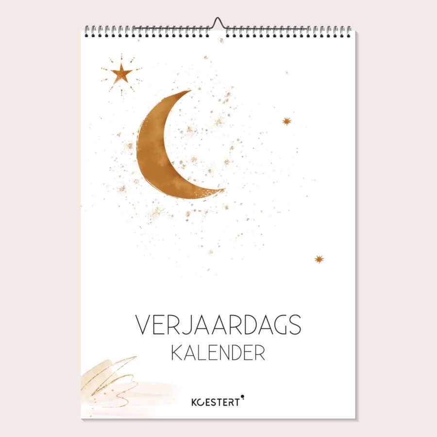 VERJAARDAGSKALENDER moon