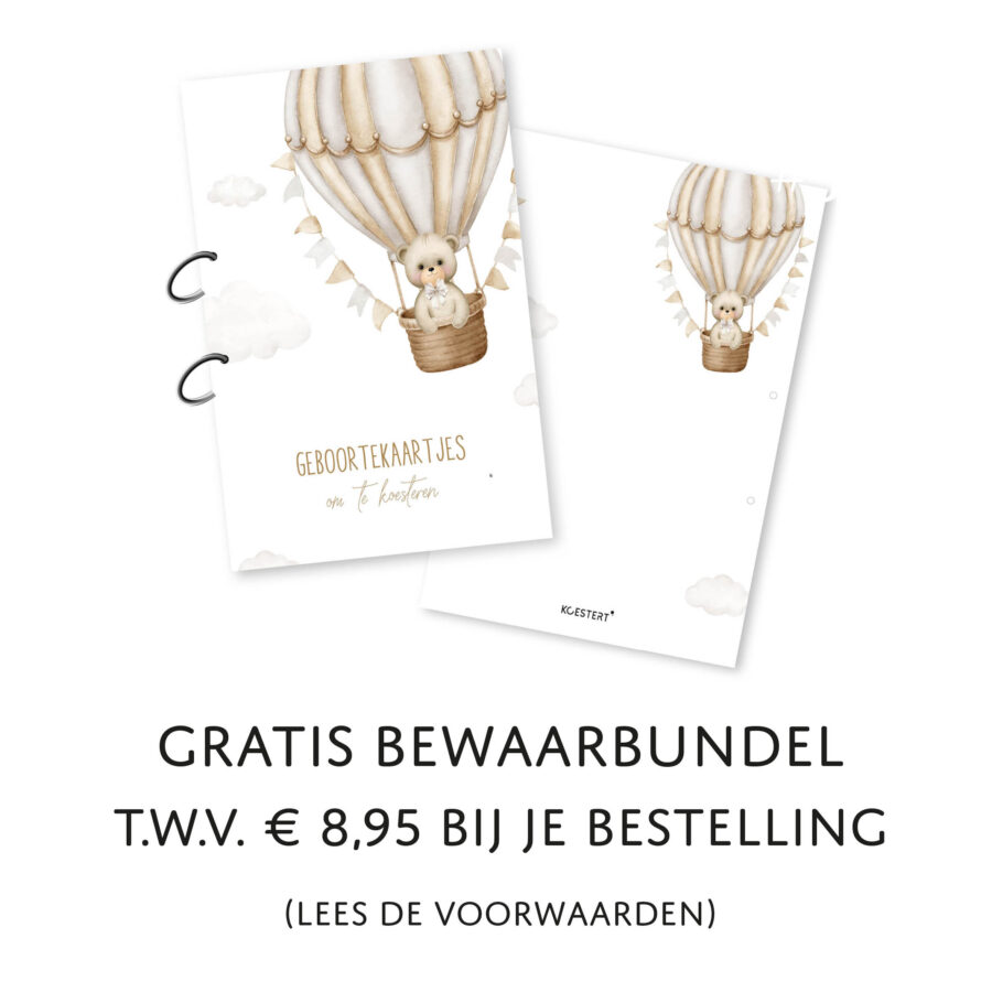 Cadeautje bij je bestelling