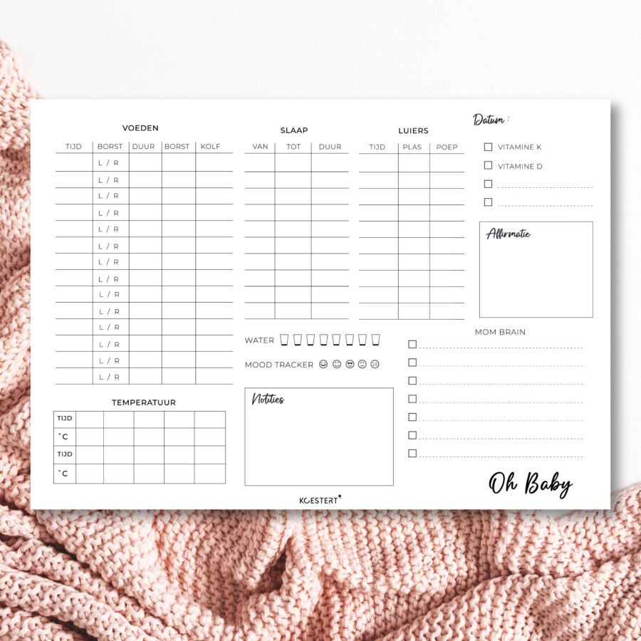 Borstvoedinsplanner-babyplanner-printable