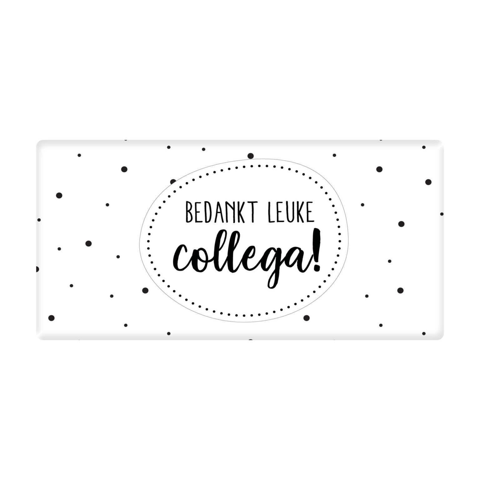 Printable | chocolade wikkel | cadeau voor collega | Koestert