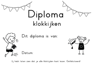 klokkijk diploma printable koestert