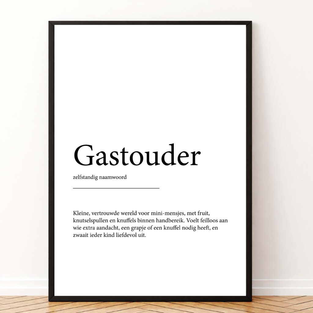 poster-gastouder-betekenis-cadeau-koestert