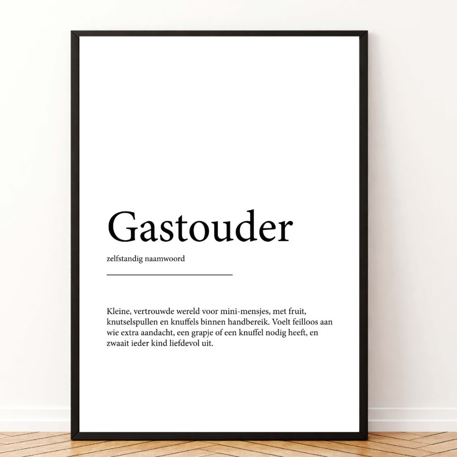 poster-gastouder-betekenis-cadeau-koestert