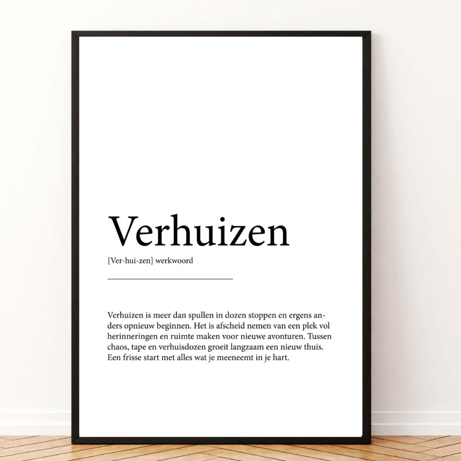 Betekenis poster verhuizen printable koestert