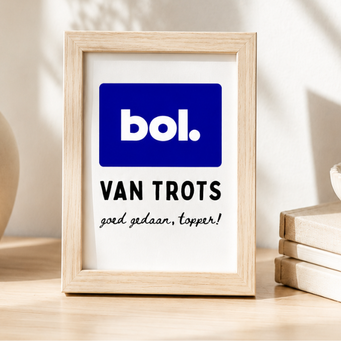 bol van trots Cadeaubon printables koestert